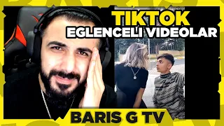 Barış G TİKTOK EĞLENCELİ VİDEOLAR DERLEMESİ İZLİYOR !!!