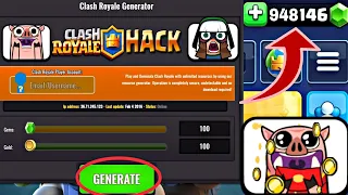 DOES GEM GENERATOR WORK IN CLASH ROYALE? 2020 | GEM HACKS | FREE GEM