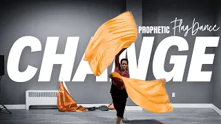 "Change" Prophetic Flag Dance | Prophetic Flag Choreography