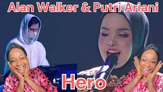 PUTRI ARIANI  X ALAN WALKER - HERO Tiktok Awards Indonesia 🇮🇩 2023 | REACTION