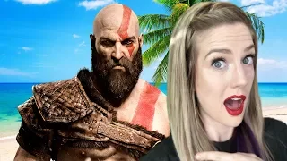 GODDESS of WAR?! Dad of War?! | God of War First Time Blind Gameplay LIVE | Barbara Plays ...