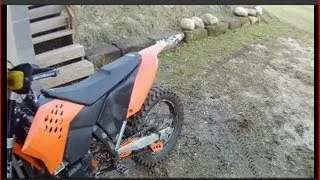 2008 KTM 300 XCW First ride with Contour HD GPS