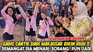 🔴Gisel gadis dari Makassar,Indo bikin RIUH ! Sporting habis weh, lincah dia menari sorang²🤣