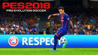 So I played PES 2018 in 2022 and...