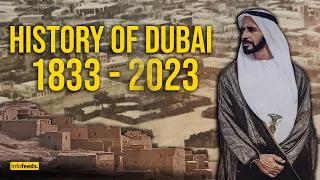 Dubai 1833 to 2023 | Evolution of the Dubai || Dubai History || Dubai Documentary | Info Feeds