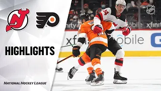 Devils @ Flyers 5/10/21 | NHL Highlights