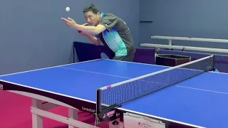 Butterfly Training Tips with Ju Mingwei - Forehand Short Serve
