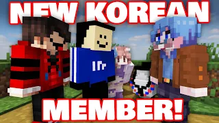 New Energetic Korean Member Jungryeok Meets QSMP Members!