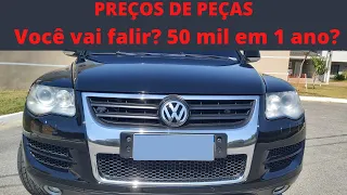 Quanto custa manter um VW TOUAREG V6 7L? 03-10 vai te falir?