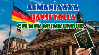 ALMANİYAYA NECE GƏLƏ BİLƏRƏM? BÜTÜN YOLLAR.AUSBİLDUNG ALMANİYADA.QAÇQIN STATUSU.