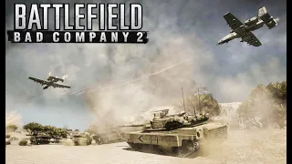 Battlefield Bad Company 2 - Multiplayer Rush Raw gameplay - 4K