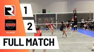 2024 Regional Championships Rage 14 Toa vs Tremors 14 Wolverines (GREAT MATCH) #volleyball #fyp