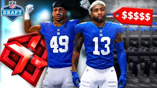 I brought back Odell Beckham Jr! Madden 23 Giants Franchise Offseason + NFL Draft