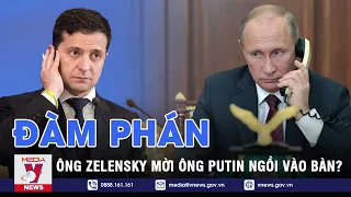 Tổng Thống Ukraine Zelensky Mời Tổng Thống Nga Putin Ngồi Vào Bàn Đàm Phán - VNEWS