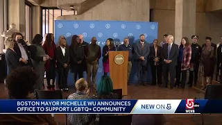 Boston Mayor Michelle Wu announces office to support LGBTQ+ community