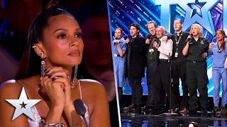 These frontline HEROES give MOVING performance! | Auditions | BGT 2022