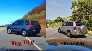 BeamNG Drive - Realistic Car Crashes |  Idiot Drivers on The Road #1