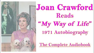 Joan Crawford Reading "My Way of Life"