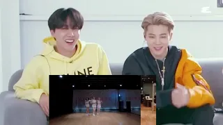 FANMADE :  BTS REACTION TO BLACKPINK - 'Don't Know What To Do' DANCE PRACTICE VIDEO (MOVING VER.)