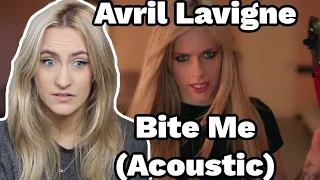 Basic White Girl Reacts To Avril Lavigne - Bite Me (Acoustic)