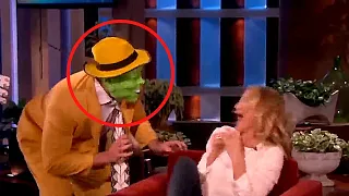 Celebrities getting scared on the Ellen Show