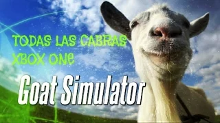 TODAS LAS CABRAS PARTE 1 GOATVILLE Y ALGINOS SECRETOS/GOAT SIMULATOR