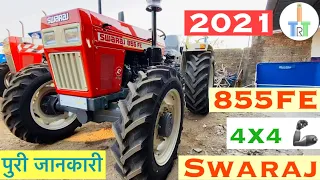 New 😍 Swaraj 855FE 4WD ( Torque PTO Hydraulic Power ) Swaraj Tractor full detailed Review By itt
