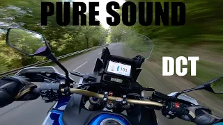 Honda Africa Twin CRF1100L DCT Adventure Sports sound [RAW Onboard]