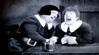 Laurel and Hardy Can't Stop Laughing