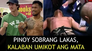 PINOY SOBRA ANG LAKAS, KALABAN UMIKOT ANG MATA!