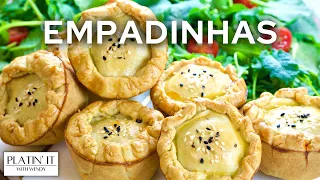 You won't BELIEVE how delicious these PORTUGUESE Empadinhas are! | Goan Empadinha