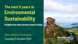 E350 - The next 5 years in Environmental Sustainability Webinar - 5 October 2021