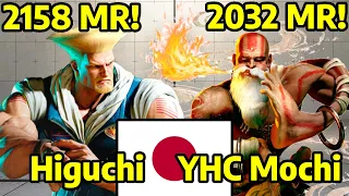 🔥 STREET FIGHTER 6 ➥ Higuchi ひぐち (GUILE ガイル) VS. YHC Mochi (DHALSIM ダルシム) 4K MASTER RANKS 🔥