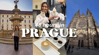 Prague Vlog | visiting touristy spots (Old Town, Charles Bridge, Prague Castle) & cafe hopping
