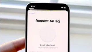 How To Disconnect Airtag From iPhone!