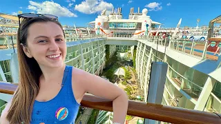 Boarding Allure of the Seas!  Royal Caribbean Cruise Vlog