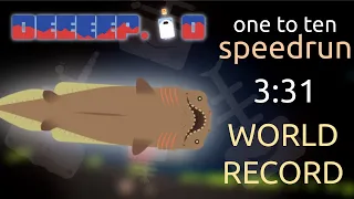 [FORMER WORLD RECORD] Deeeep.io Tier 1 to Tier 10 Speedrun any% 3:31 nac_ffa