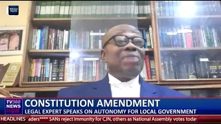 Local government autonomy: Move by the national assembly is a welcome development-Legal expert