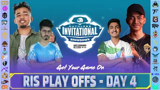 [HINDI] RUTHLESS INVITATIONAL SHOWDOWN| PLAY-OFFS| DAY 4| Ft. #GODL #SOUL #TX #XO #SG #TSM #OR #BGMI