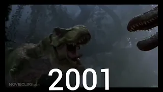 T-Rex Vs Spinosaurus Of Evolution 2001-2021