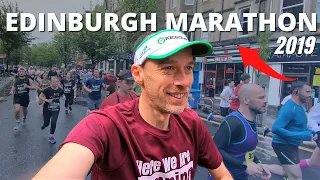 Edinburgh Marathon 2019 | Race VLOG | Here We Are Running