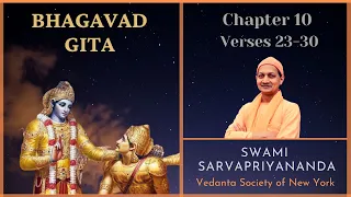 124. Bhagavad Gita | Chapter 10 Verse 23-30 | Swami Sarvapriyananda