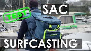 Test SAC Peche CAPERLAN SURFSASTING SW La solution pour sorties de pêche?