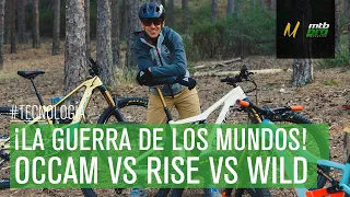 Orbea Occam vs Rise vs Wild FS ¡La Guerra de los Mundos!