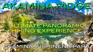 Ultimate panoramic hiking trail in the Canadian Rockies | Akamina Ridge - Akamina-Kishinena Park, BC