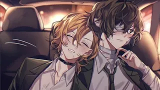 Dazai/Chuya — Луна [AMV]