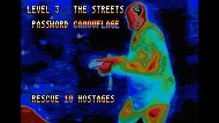 Sega Mega Drive 2 (Smd) 16-bit Predator 2 / Хищник 2 Уровень 3 Улицы / Level 3 The Streets