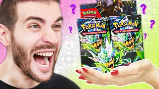 APRO IL NUOVO BOX DA 36 BUSTINE POKEMON CREPUSCOLO MASCHERATO!