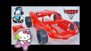 DISNEY CARS 3 GUIDO LUIGI RAMONE FIX LIGHTNING MCQUEEN FIX AND REPAIR REBUILD TOY CAR KIT