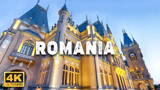 Relaxing Timelapse and Aerial View, Incredible ROMANIA Landscapes, Music pour détente , Roumanie. 4K